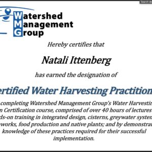 Natali Certificate