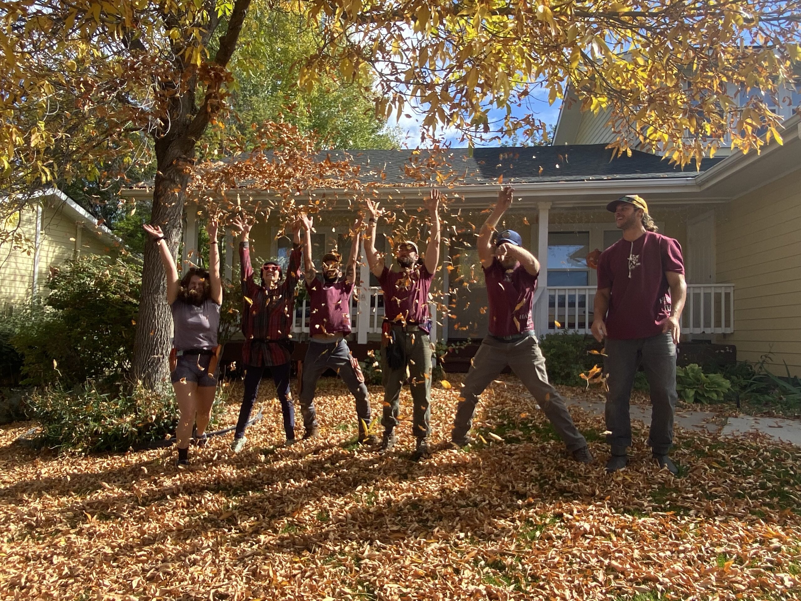 People in landscape — biophilia in action